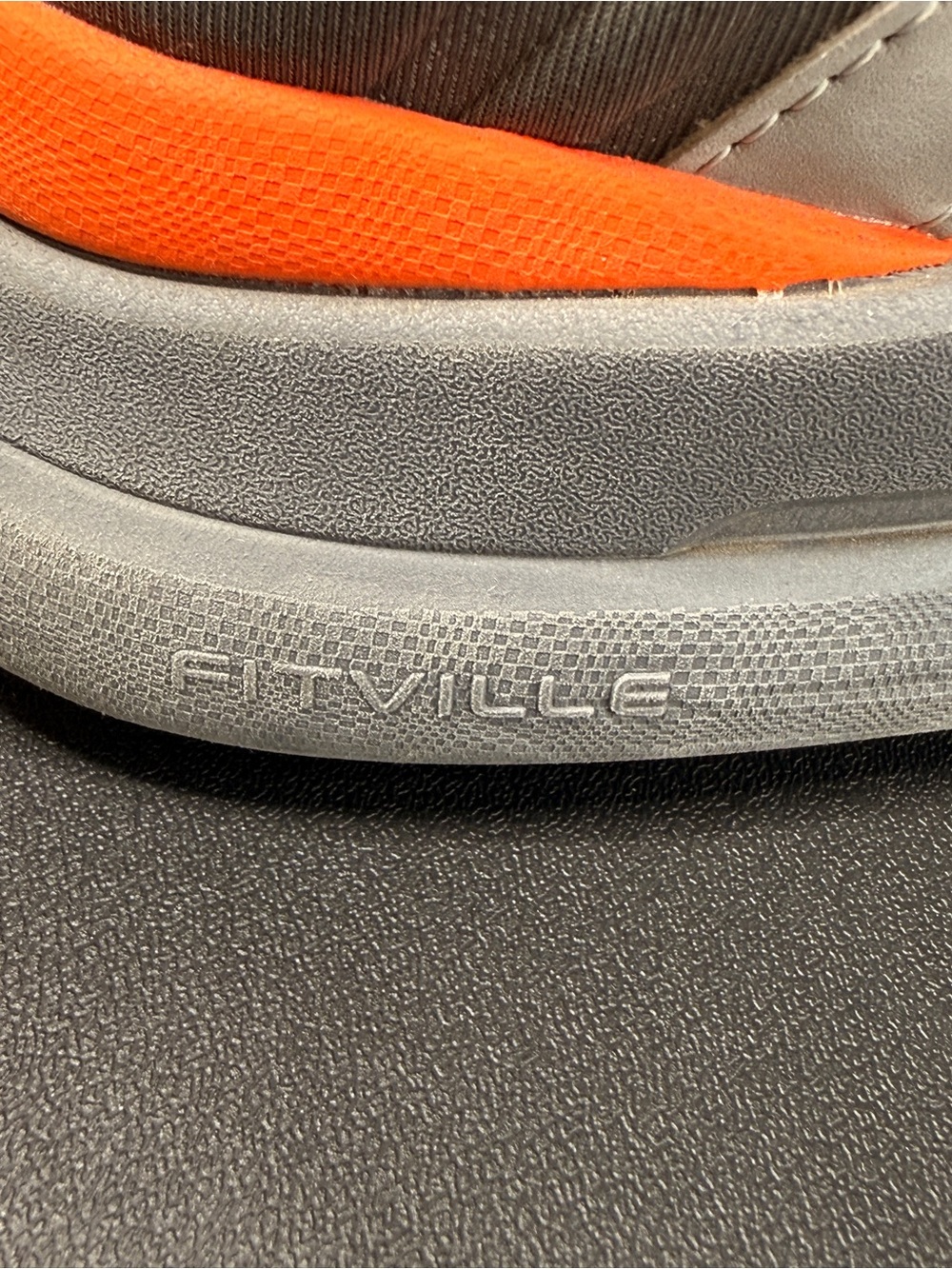 Fitville Mens Light Gray Walking Running Sneaker - Comfort Lace-Up Size 11 - Picture 11 of 13